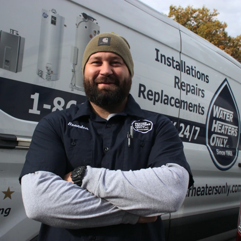 Water heater installer, Brandon